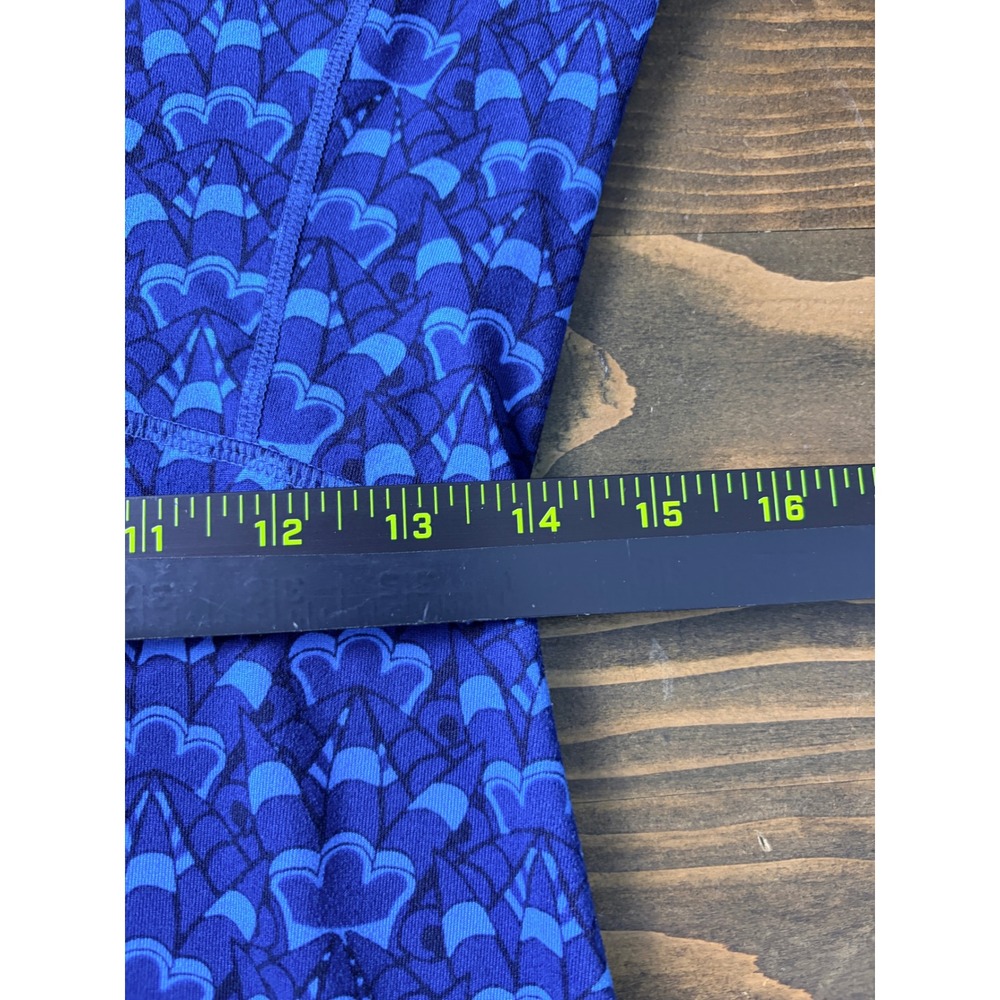Title Nine Dream A-line Dress Womens S Blue Geometric Print 1/4 Zip Long Sleeve - Picture 9 of 10